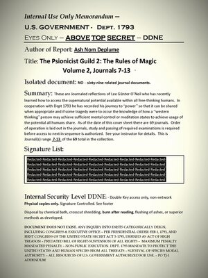 cover image of The Rules of Magic Volume 2, Journals 7-13